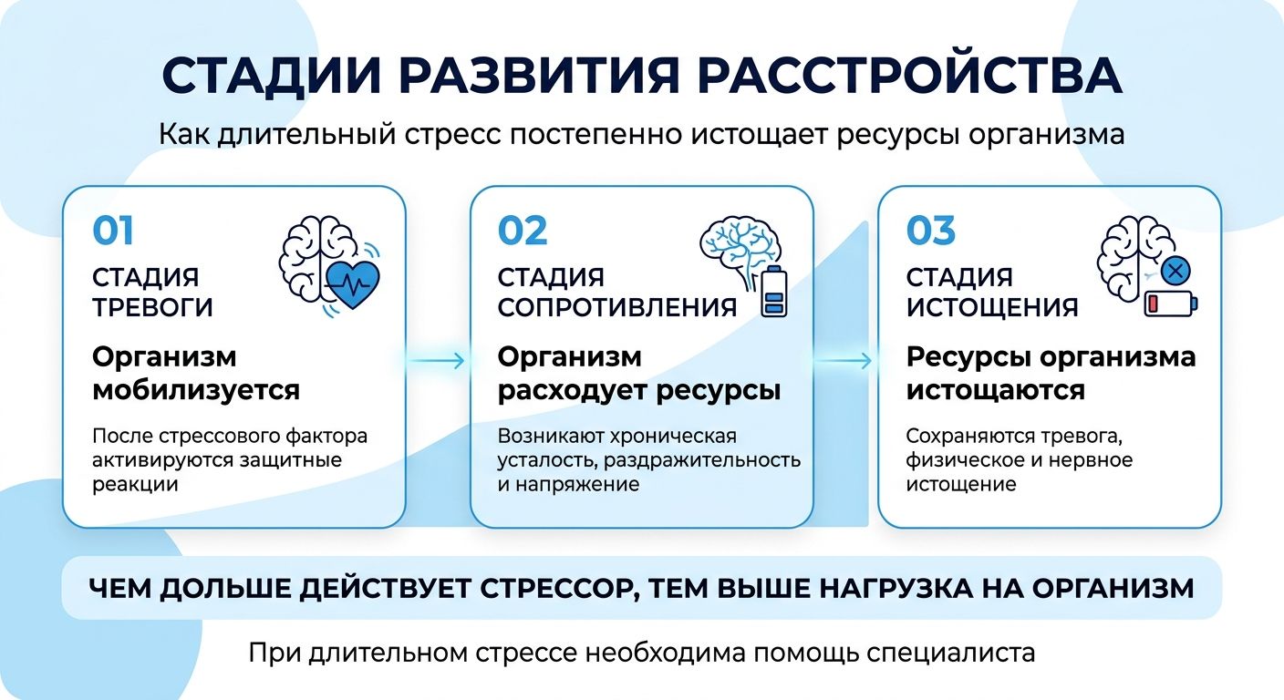 Лечение стресса в Зиме инфографика